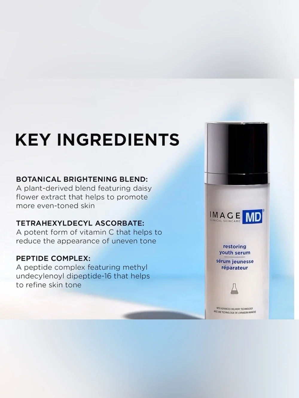 IMAGE Skincare, IMAGE MD Restoring Power-C Serum,15ml New The Box damage Alittle